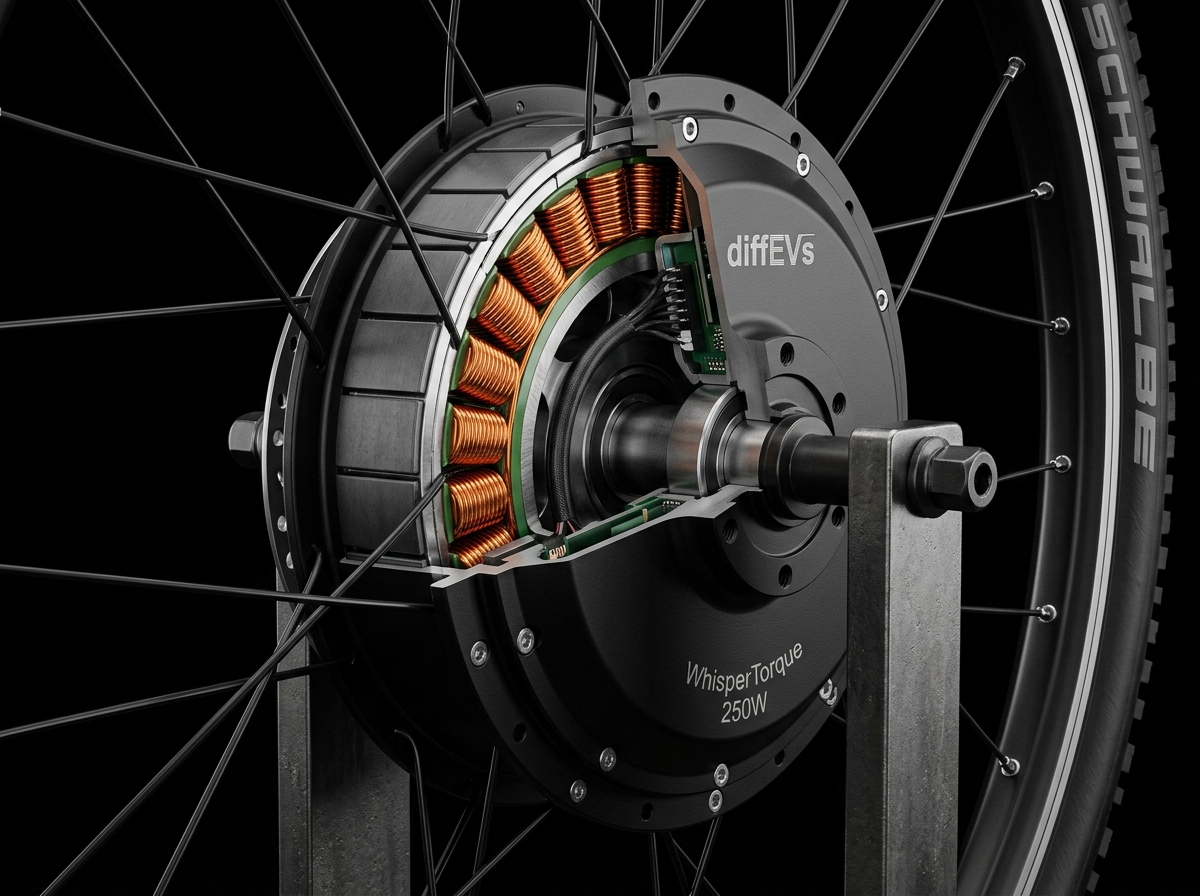 WhisperTorque 250W Hub Motor